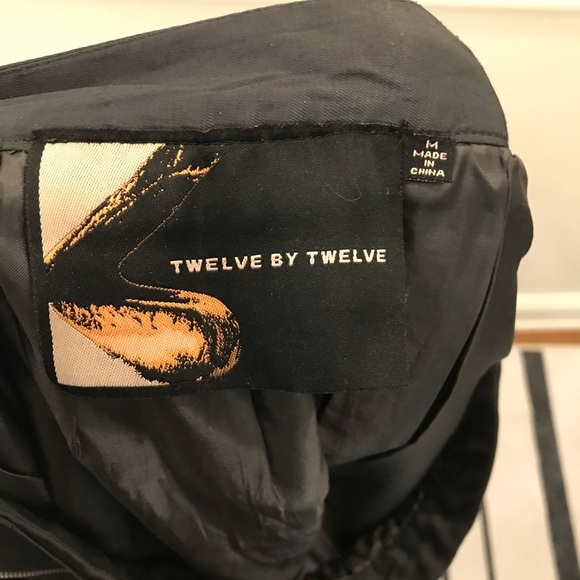 Twelve by Twelve A-line Zipper Skirt medium gray - Picture 9 of 9